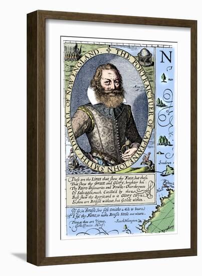 Captain John Smith, Virginia colonist, 1624, (1893)-Unknown-Framed Giclee Print