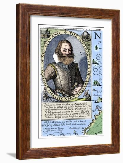 Captain John Smith, Virginia colonist, 1624, (1893)-Unknown-Framed Giclee Print