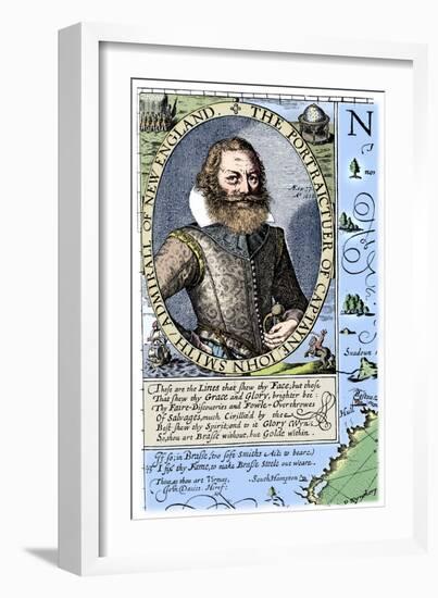 Captain John Smith, Virginia colonist, 1624, (1893)-Unknown-Framed Giclee Print