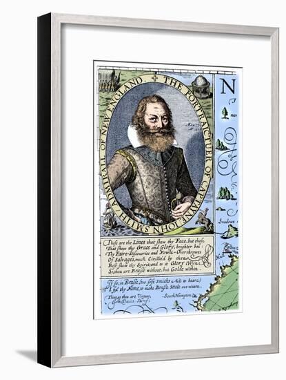 Captain John Smith, Virginia colonist, 1624, (1893)-Unknown-Framed Giclee Print