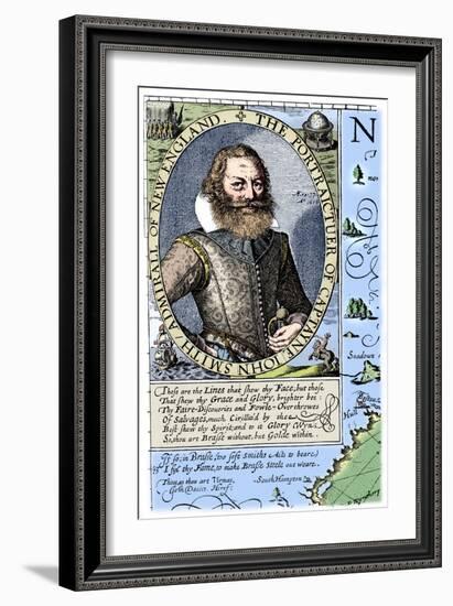 Captain John Smith, Virginia colonist, 1624, (1893)-Unknown-Framed Giclee Print