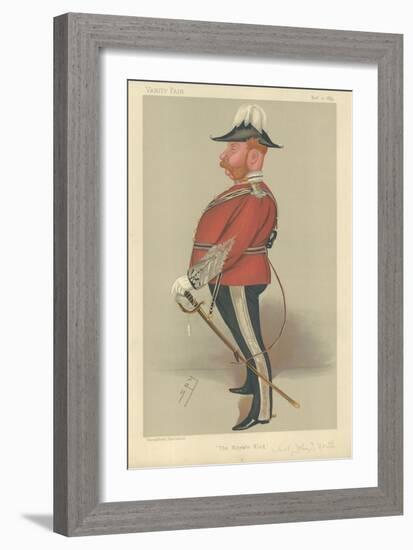 Captain John Thomas North-Sir Leslie Ward-Framed Giclee Print