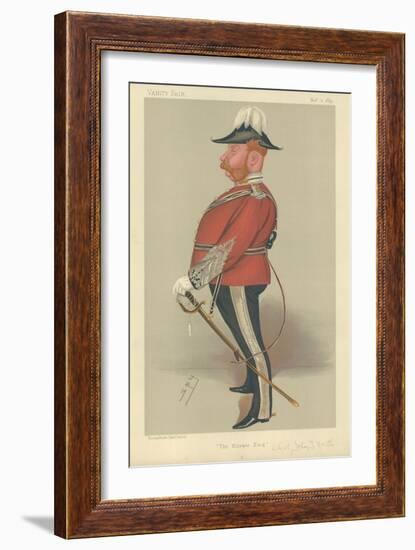 Captain John Thomas North-Sir Leslie Ward-Framed Giclee Print