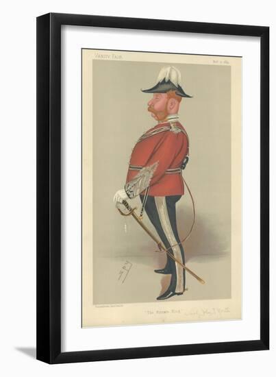 Captain John Thomas North-Sir Leslie Ward-Framed Giclee Print