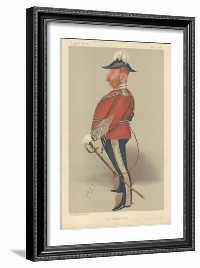 Captain John Thomas North-Sir Leslie Ward-Framed Giclee Print