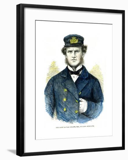 Captain Josling, of HMS 'Euryalus, 1863-null-Framed Giclee Print