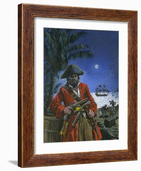 Captain Kidd-Graham Coton-Framed Giclee Print