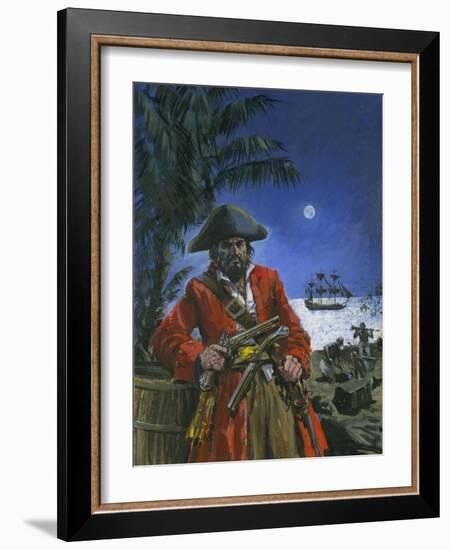 Captain Kidd-Graham Coton-Framed Giclee Print