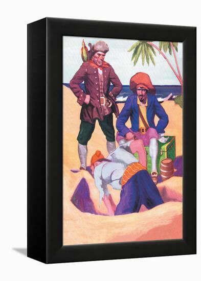 Captain Kidd-George Taylor-Framed Stretched Canvas