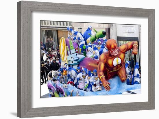 Captain Marvel Mardi Gras Float-Carol Highsmith-Framed Premium Giclee Print