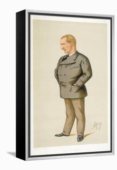 Captain Matthew Webb, First Man to Swim the English Channel, 1875-Carlo Pellegrini-Framed Premier Image Canvas