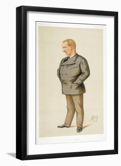 Captain Matthew Webb, First Man to Swim the English Channel, 1875-Carlo Pellegrini-Framed Giclee Print