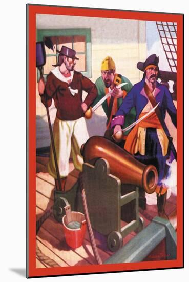 Captain Misson-George Taylor-Mounted Art Print