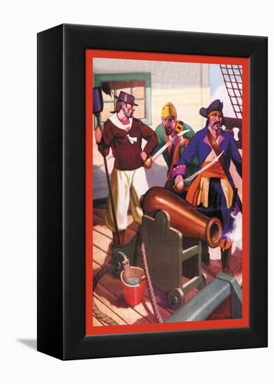 Captain Misson-George Taylor-Framed Stretched Canvas