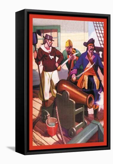 Captain Misson-George Taylor-Framed Stretched Canvas