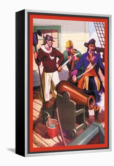 Captain Misson-George Taylor-Framed Stretched Canvas