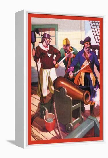 Captain Misson-George Taylor-Framed Stretched Canvas