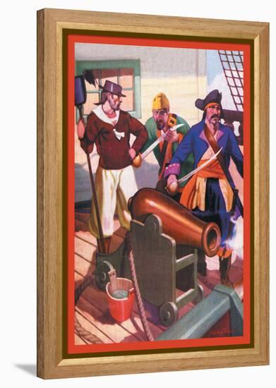 Captain Misson-George Taylor-Framed Stretched Canvas