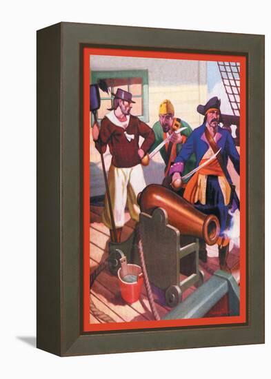 Captain Misson-George Taylor-Framed Stretched Canvas