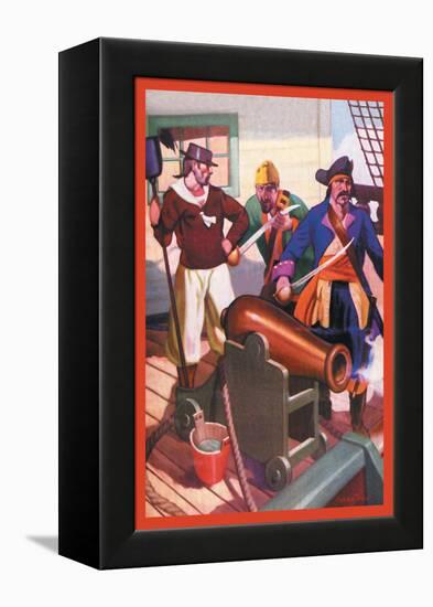 Captain Misson-George Taylor-Framed Stretched Canvas