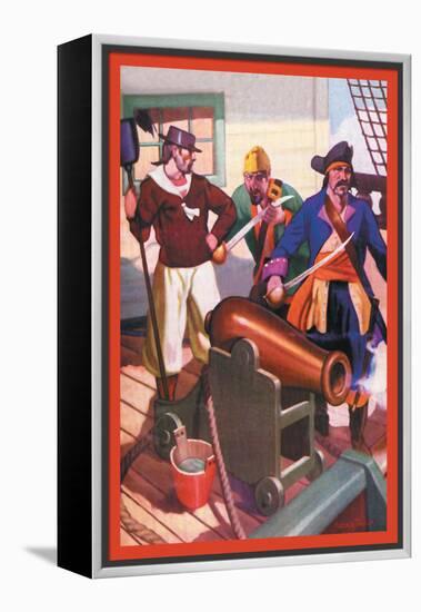 Captain Misson-George Taylor-Framed Stretched Canvas