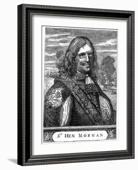 Captain Morgan, 17th Century Buccaneer, C1880-null-Framed Giclee Print