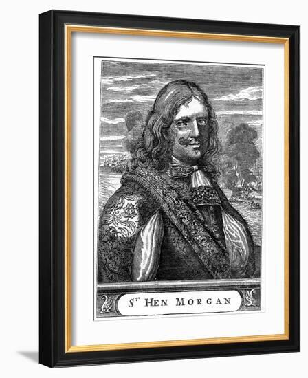 Captain Morgan, 17th Century Buccaneer, C1880-null-Framed Giclee Print