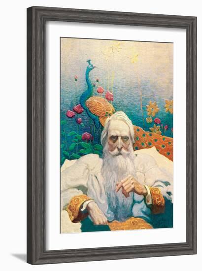 Captain Nemo-Newell Convers Wyeth-Framed Art Print