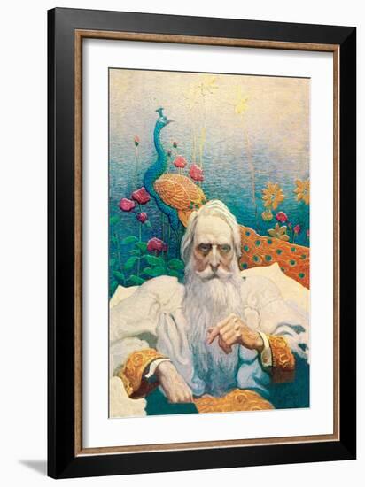 Captain Nemo-Newell Convers Wyeth-Framed Art Print