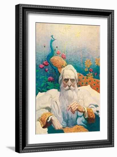 Captain Nemo-Newell Convers Wyeth-Framed Art Print