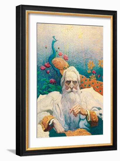 Captain Nemo-Newell Convers Wyeth-Framed Art Print