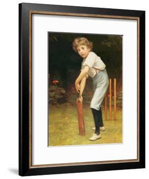 Captain of the Eleven, C.1889-Philip Hermogenes Calderon-Framed Giclee Print