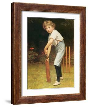 Captain of the Eleven, C.1889-Philip Hermogenes Calderon-Framed Giclee Print
