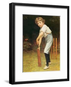 Captain of the Eleven, C.1889-Philip Hermogenes Calderon-Framed Giclee Print