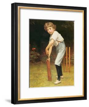 Captain of the Eleven, C.1889-Philip Hermogenes Calderon-Framed Giclee Print