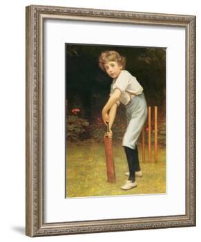 Captain of the Eleven, C.1889-Philip Hermogenes Calderon-Framed Giclee Print