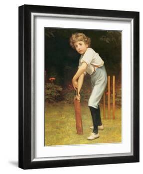 Captain of the Eleven, C.1889-Philip Hermogenes Calderon-Framed Giclee Print