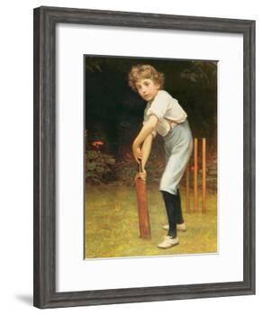 Captain of the Eleven, C.1889-Philip Hermogenes Calderon-Framed Giclee Print
