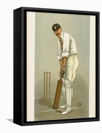 Captain of the Hampshire Cricket Club Edward Wynyard from English Periodical Vanity Fair-null-Framed Premier Image Canvas