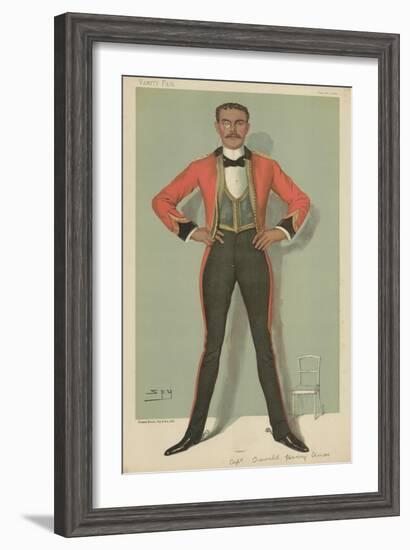 Captain Oswald Henry Ames-Sir Leslie Ward-Framed Giclee Print