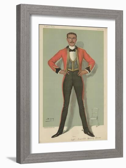 Captain Oswald Henry Ames-Sir Leslie Ward-Framed Giclee Print