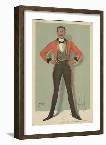 Captain Oswald Henry Ames-Sir Leslie Ward-Framed Giclee Print