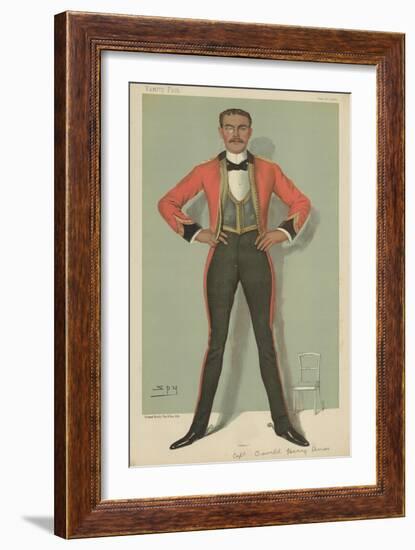 Captain Oswald Henry Ames-Sir Leslie Ward-Framed Giclee Print