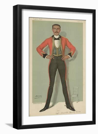 Captain Oswald Henry Ames-Sir Leslie Ward-Framed Giclee Print