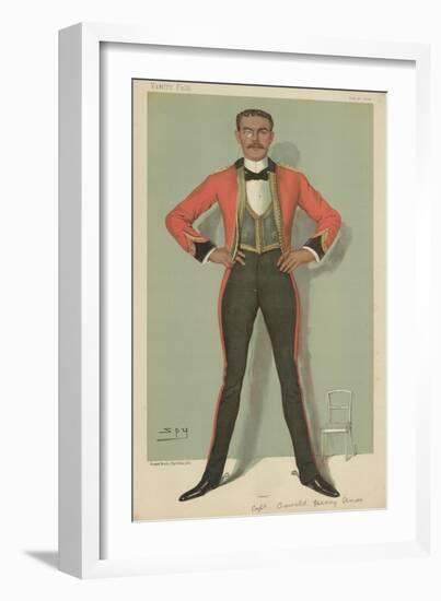 Captain Oswald Henry Ames-Sir Leslie Ward-Framed Giclee Print