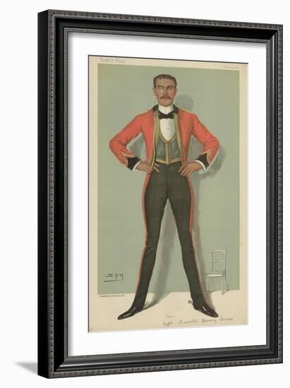 Captain Oswald Henry Ames-Sir Leslie Ward-Framed Giclee Print