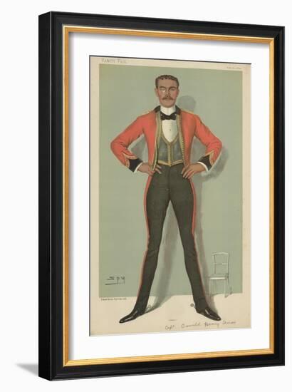 Captain Oswald Henry Ames-Sir Leslie Ward-Framed Giclee Print