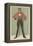 Captain Oswald Henry Ames-Sir Leslie Ward-Framed Premier Image Canvas