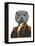 Captain Otter-Fab Funky-Framed Stretched Canvas