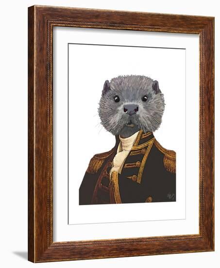 Captain Otter-Fab Funky-Framed Premium Giclee Print